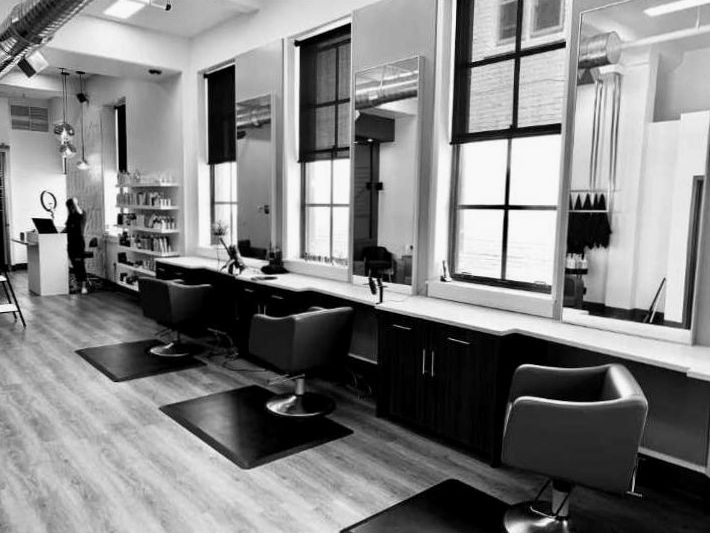 Facial treatment salon